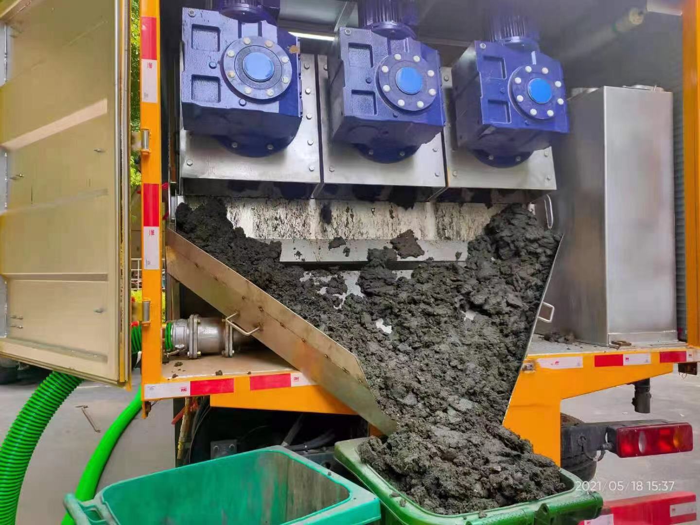 武定化粪池清掏城市维护站-泥浆净化干湿分离处理